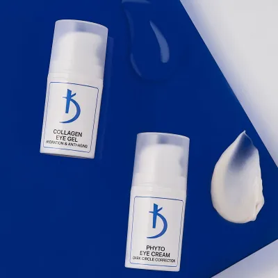 Skin care products around the eyes